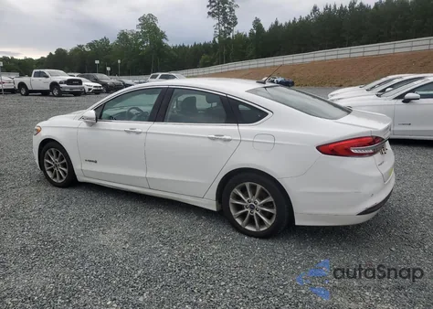 2017 Ford Fusion Se Hybrid из США, поврежденный, VIN 3FA6P0LUXHR359538